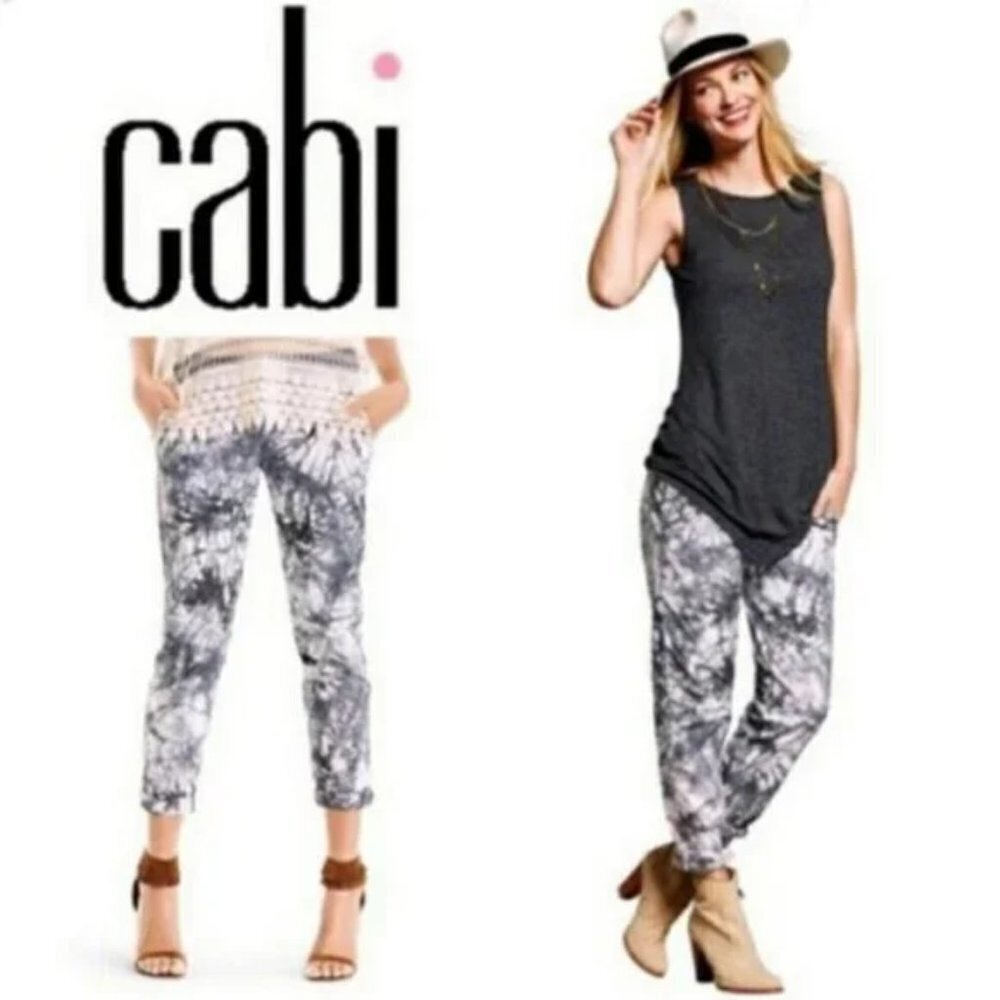 Cabi Tye Dye Marble‎ Print Pants
